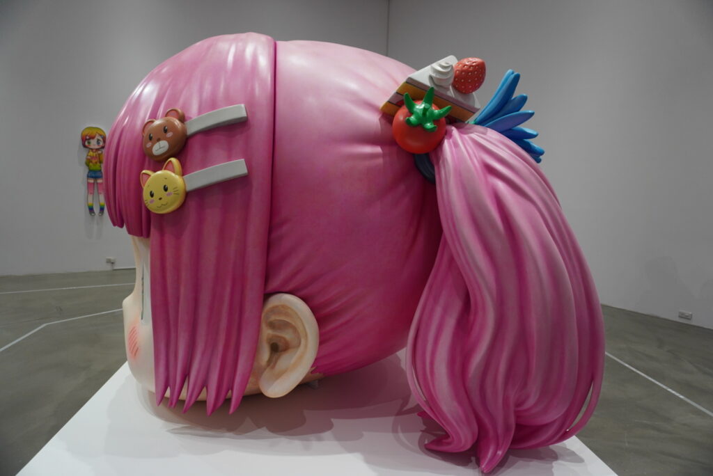 cuteness in Japanese art illustrated through contemporary works by Mr.